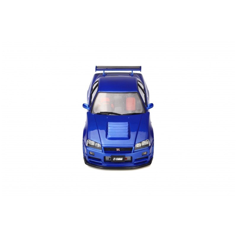 Nissan Skyline R34 Gtr Z Tune Blue Metallic 05 Ottomobile Ot743 Miniatures Autos Motos