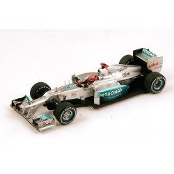 Mercedes W03 F1 Brésil 2012 Michael Schumacher Spark S1009