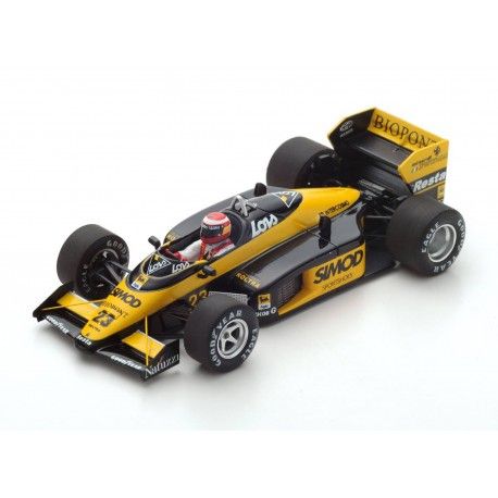 Minardi M187 F1 Monaco 1987 Adrian Campos Spark S4305
