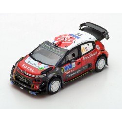 Citroen C3 WRC 11 Rallye du Mexique 2018 Loeb Elena Spark LOEME18