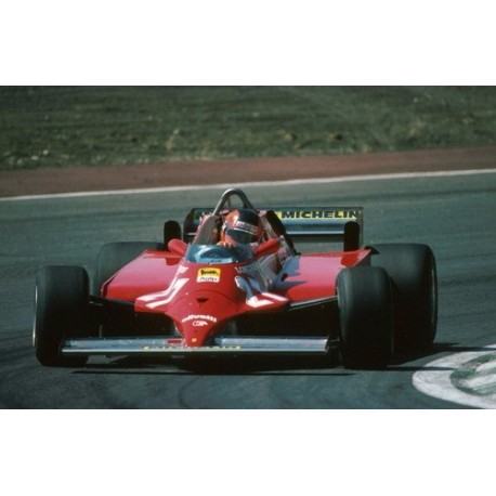 Ferrari 126CK F1 Espagne 1981 Gilles Villeneuve Looksmart LSRC03