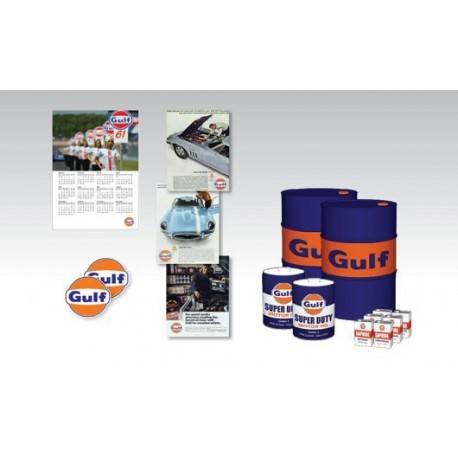 Gulf Oil Pack 1/18 Truescale 12AC23