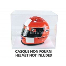 Boitier Showcase Casque Helmet 1/2 Socle blanc Magic Dioramax BV2W
