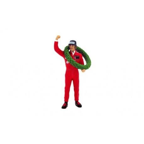 Figurine 1/18 F1 France 1977 Mario Andretti Truescale 13AC01