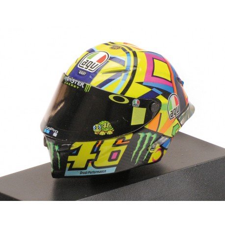Minichamps AGV CASCO VALENTINO ROSSI MOTO GP MOTOGP 2017 399170046 1:8 #46 art 