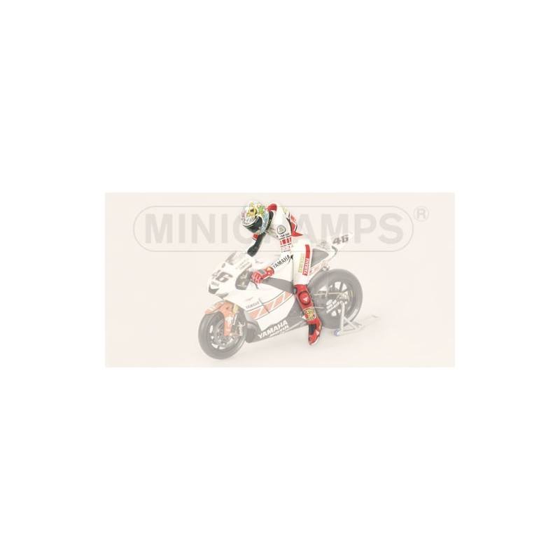 Figurine 1/12 Valentino Rossi Moto GP Ducati Test 2010 Minichamps 312110876