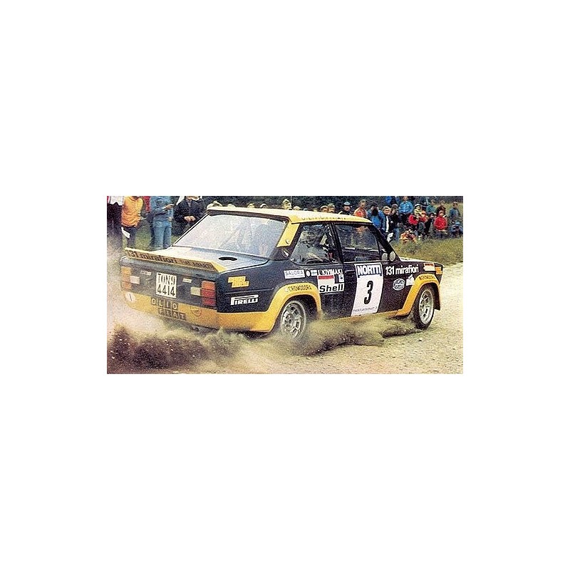 Fiat 131 Abarth 3 Winner Rallye des 1000 Lacs 1976 Alen Kivimaki