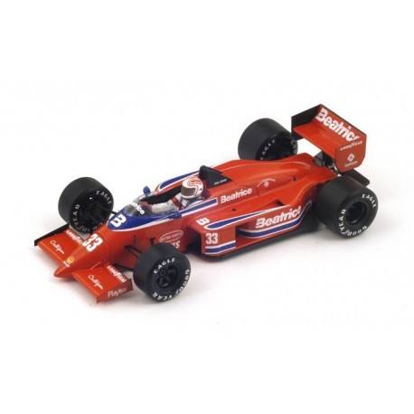 Beatrice Lola THL1 F1 Italie 1985 Alan Jones Spark S1787