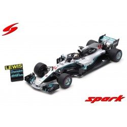 Mercedes F1 W09 EQ Power+ 44 F1 World Champion Mexique 2018 Lewis Hamilton Spark 18S355