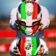 Casque Helmet 1/2 Antonio Giovinazzi F1 2019 Bell