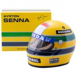 Casque 1/2 Ayrton Senna F1 1988 Sports Mini Line ASHS1988