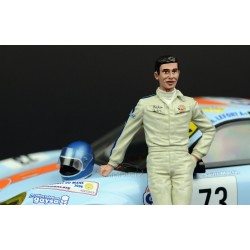 Figurine Jacky Ickx 1969 with Helmet Le Mans Miniatures LMFLM118007