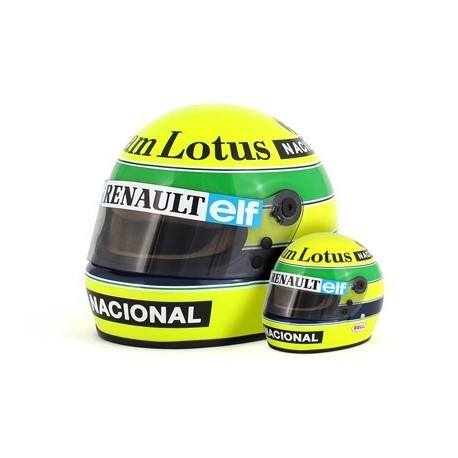 Casque 1/2 Ayrton Senna F1 1985 Sports Mini Line