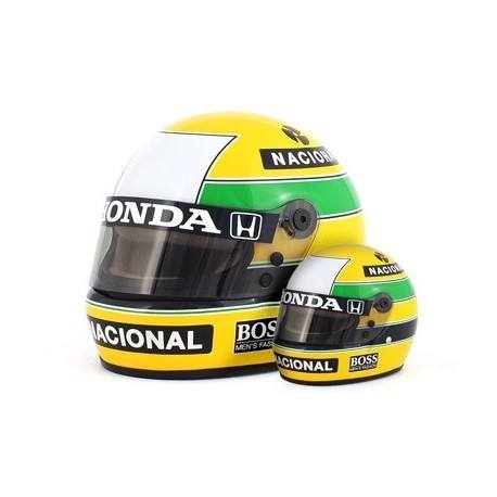Casque 1/2 Ayrton Senna F1 1988 Sports Mini Line