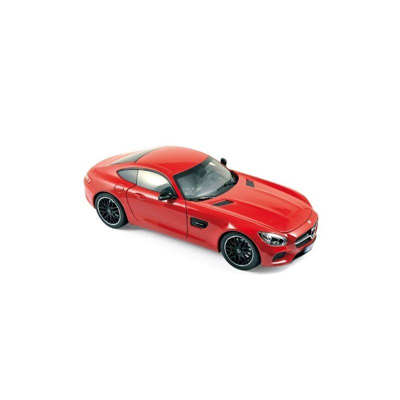 2015 Mercedes AMG GT Red 1/18 Diecast Model Car de Norev NOREV 183496