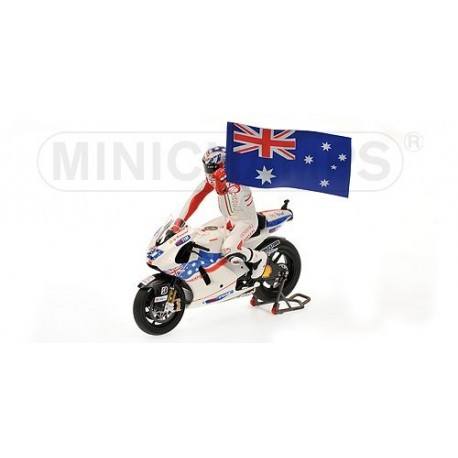 Ducati Desmosedici GP09 Moto GP Australie 2009 Casey Stoner Minichamps 122090127