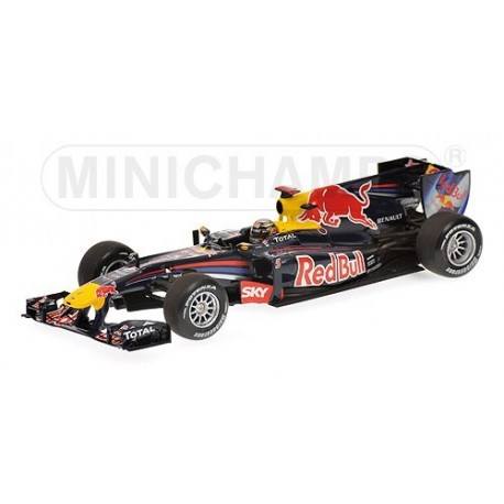 Red Bull Renault RB6 F1 Brésil 2010 Sebastian Vettel Minichamps 410100205