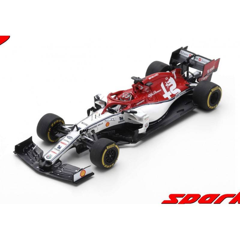 Alfa Romeo Sauber Ferrari C38 F1 2019 Kimi Raikkonen Spark S6073