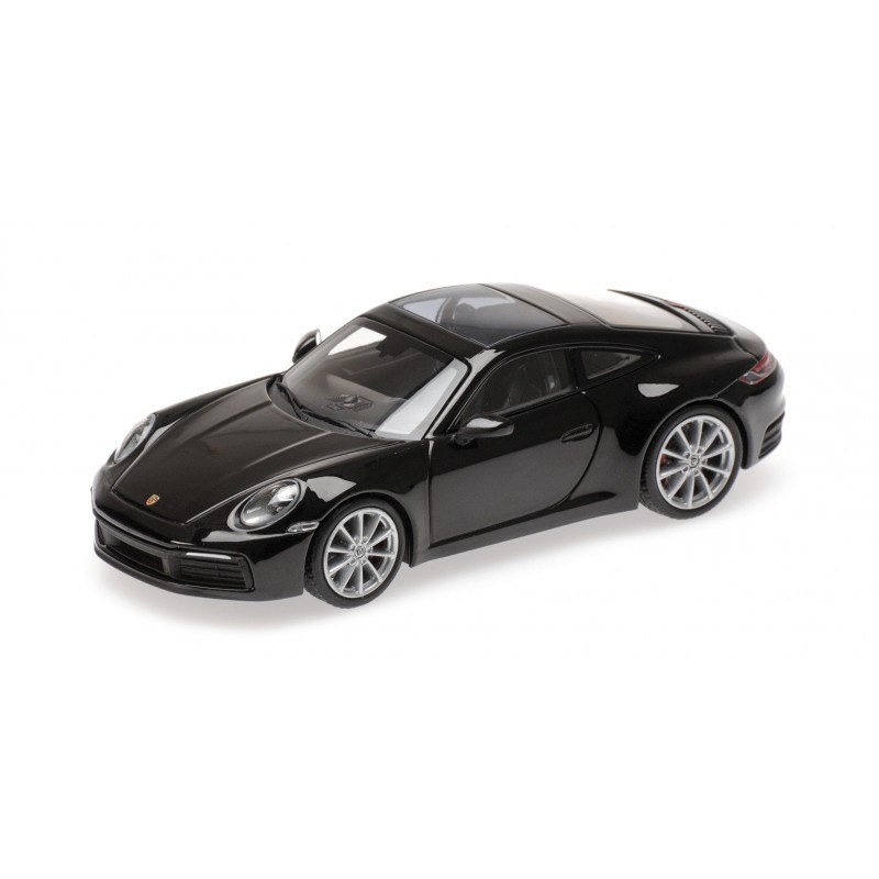 Porsche 911 992 Carrera 4S 2019 Black Metallic Minichamps