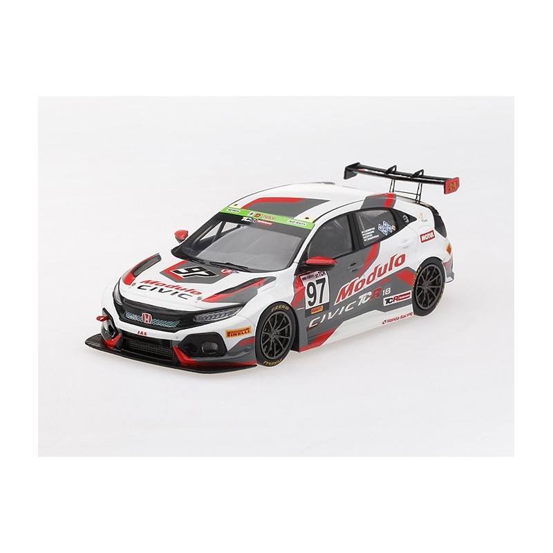 TSM430443 1/43 HONDA CIVIC TYPE R TCR #9 2018 FIA WTCR RACE OF JAPAN RESIN 