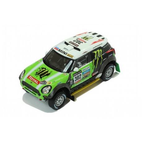 Mini All 4 Racing 302 Rallye Dakar 2013 Peterhansel Cottret IXO RAM574P