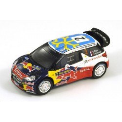 Citroen DS3 2 WRC Suède 2011 Ogier Ingrassia Spark S3301