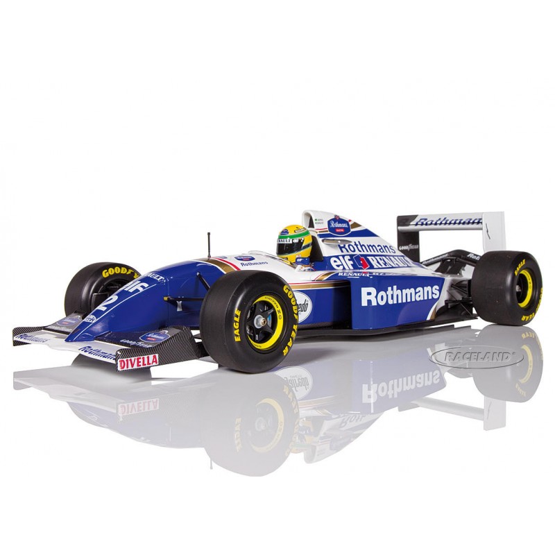 Miniature Renault F1 1/18 Minichamps Fw16 Ayrton Senna - Voiture-miniature .com