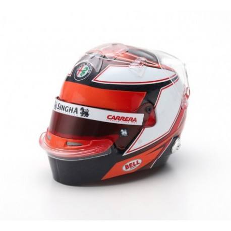 Casque Helmet 1/5 Kimi Raikkonen Sauber F1 2019 Spark S5HF022