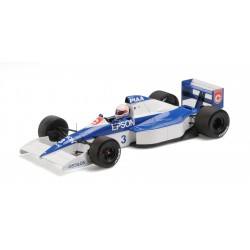Tyrrell Ford 018 F1 6ème USA 1990 Satoru Nakajima Minichamps 110900003