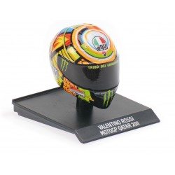 Casque Helmet AVG 1/10 Valentino Rossi Moto GP Qatar 2011 Minichamps 315110056
