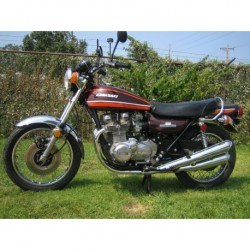 Kawasaki 900 Z1 Super 4 1972 Red Brown Minichamps 122164104