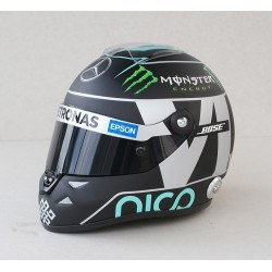 Casque 1/2 Nico Rosberg F1 2015 Schuberth