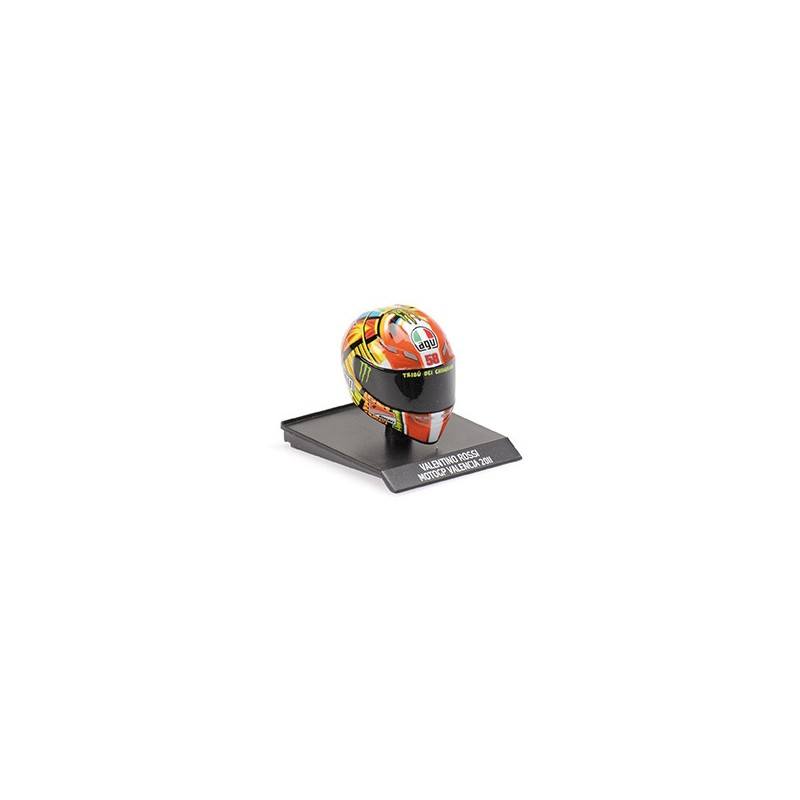 Casque Helmet AVG 1 10 Valentino Rossi Moto GP Valencia 2011