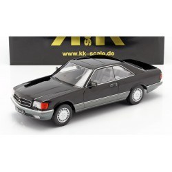 Mercedes 560 SEC C126 1985 Black KK Scale KKDC180334