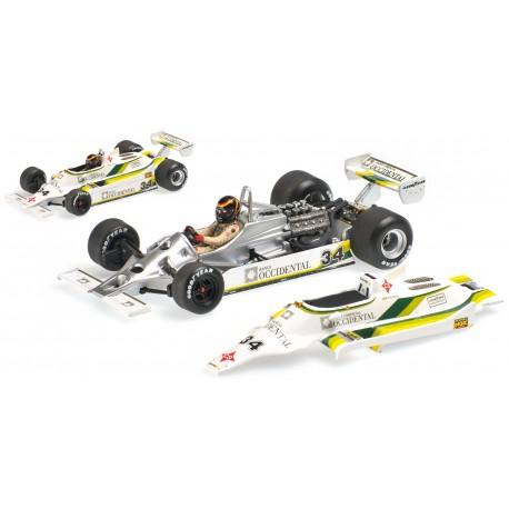 Williams Ford FW07 Espagne 1980 Emilio De Villota Minichamps 400800034