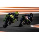 Set 2 Bikes + 2 Figurines Yamaha YZR M1 Lewis Hamilton Valentino Rossi Test Valencia 2019 Minichamps 122194446
