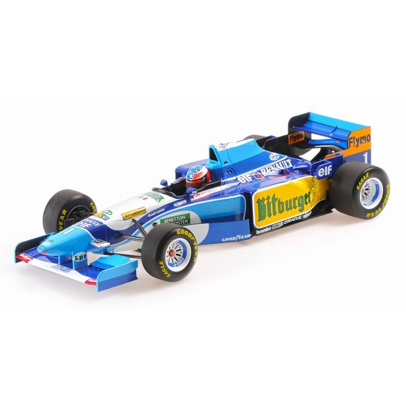 MINICHAMPS 1/18 Benetton Renault B 195 Winner Angleterre 1995-110950802 