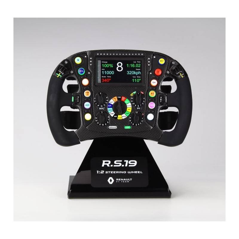 Volant Steering Wheel 1 2 Renault Rs19 F1 19 Zmodels Zmd Miniatures Autos Motos