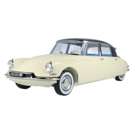 Citroen DS 19 Champagne et Aubergine 1956 Norev 121565