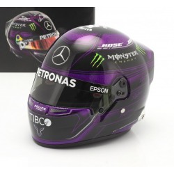 Casque Helmet 1/2 Lewis Hamilton F1 2020 Black Purple Bell 4100090