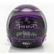 Casque Helmet 1/2 Lewis Hamilton F1 2020 Black Purple Bell