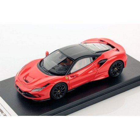 Ferrari F8 Tributo New Rosso Dino with Roof Nero DS Looksmart LS503SE6