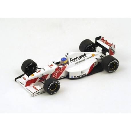 Footwork FA12 F1 Monaco 1991 Michele Alboreto Spark S3980
