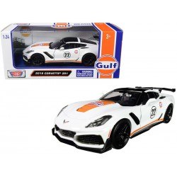 Chevrolet Corvette ZR1 Gulf 2019 Light Blue Motormax MOM79657