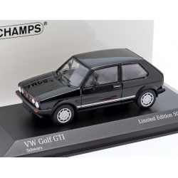 Volkswagen Golf GTI 1983 Black Minichamps 943055174