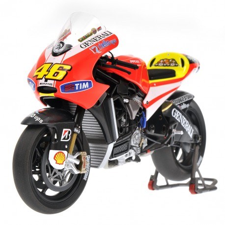 Ducati Desmosedici GP11 Moto GP 2011 Valentino Rossi Avec figurine Minichamps 322110046