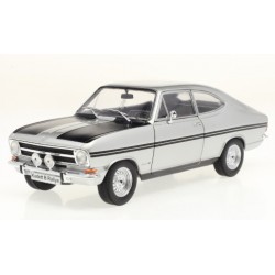 Opel Kadett B Rallye Silver Matt Black Whitebox WB124065