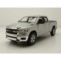 Dodge Ram 1500 2019 Silver Welly WEL24104W.SILVER