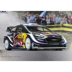Ford Fiesta WRC Ogier Rally Monte Carlo 2017-1:43 Diecast Model Car RB12 