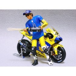 Figurine 1/12 Valentino Rossi Moto GP Sachsenring 2006 Minichamps 312060296